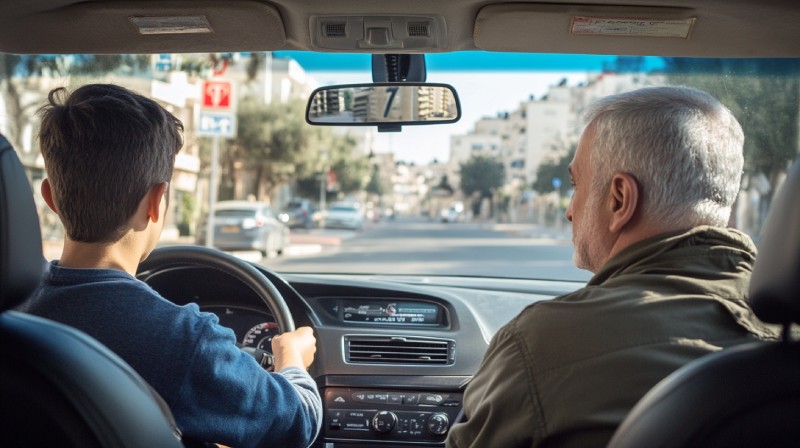 ליווי נהג חדש